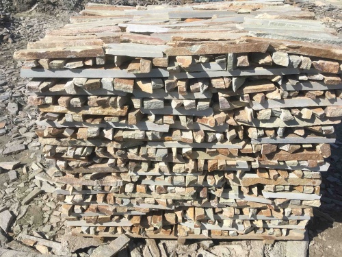 Горбушка златолит золотистый для облицовки купить в Нефтеюганске